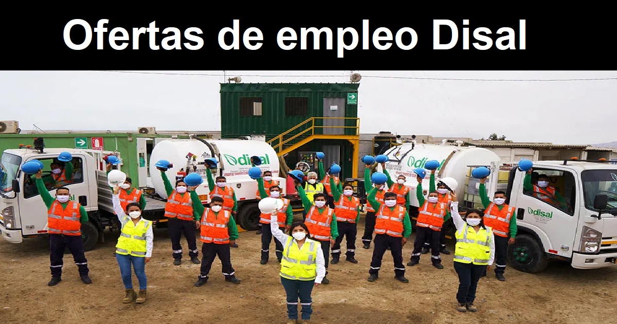 Laborar Se Requiere Personal para Laborar en Disal Chile LTDA