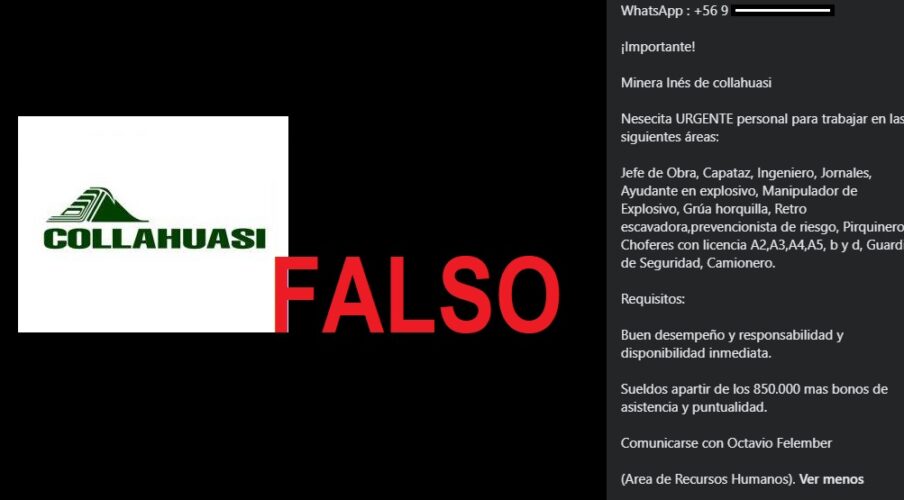 ANUNCIOS FALSOS DE TRABAJO